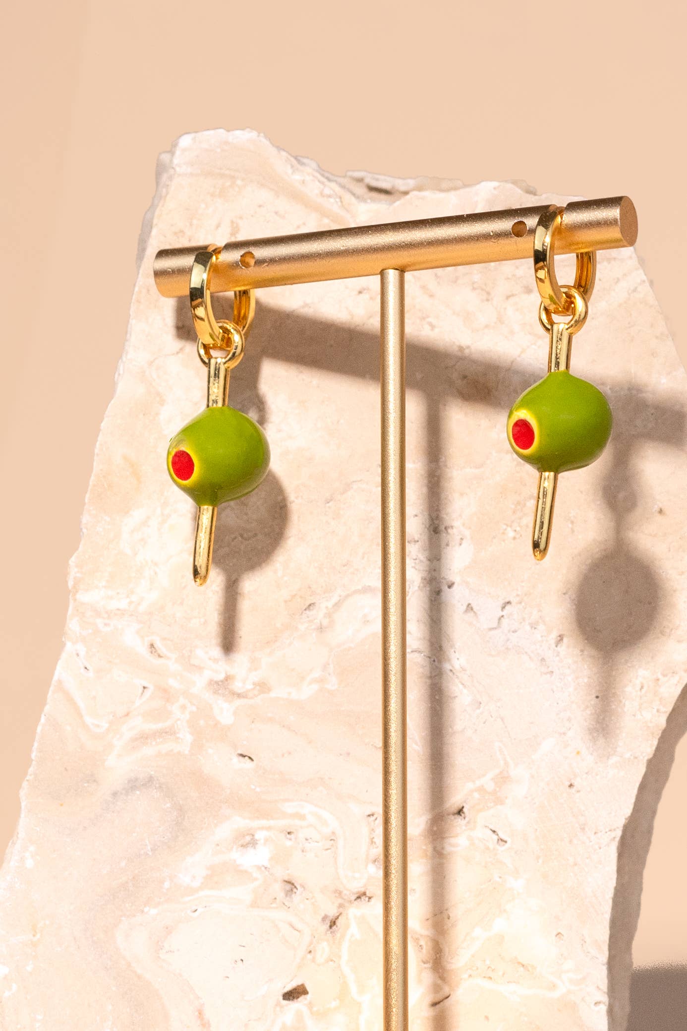 Make it Dirty Hoops - 18K Gold Plated