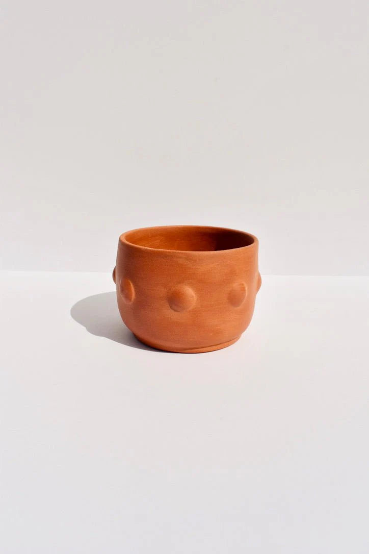 Dotted Terracotta Planter