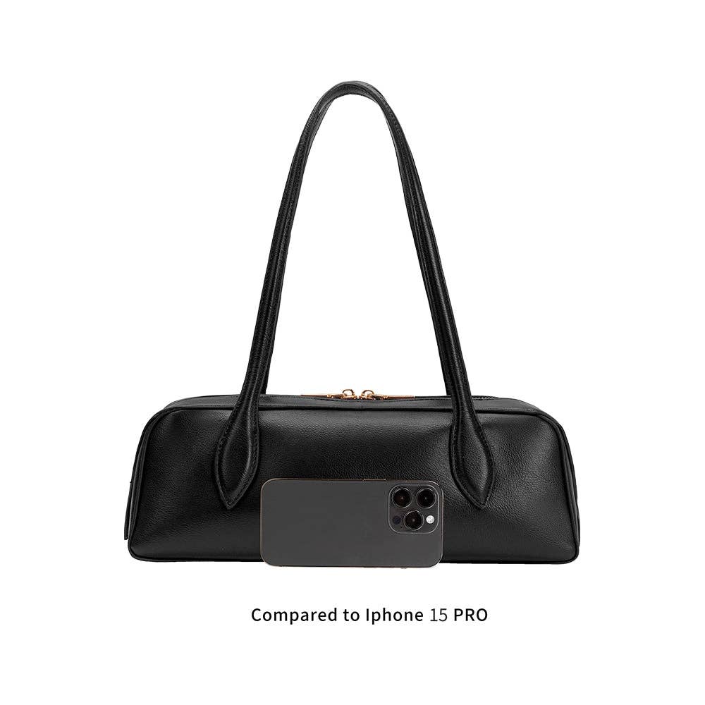 Serafina Red Recycled Vegan Shoulder Bag