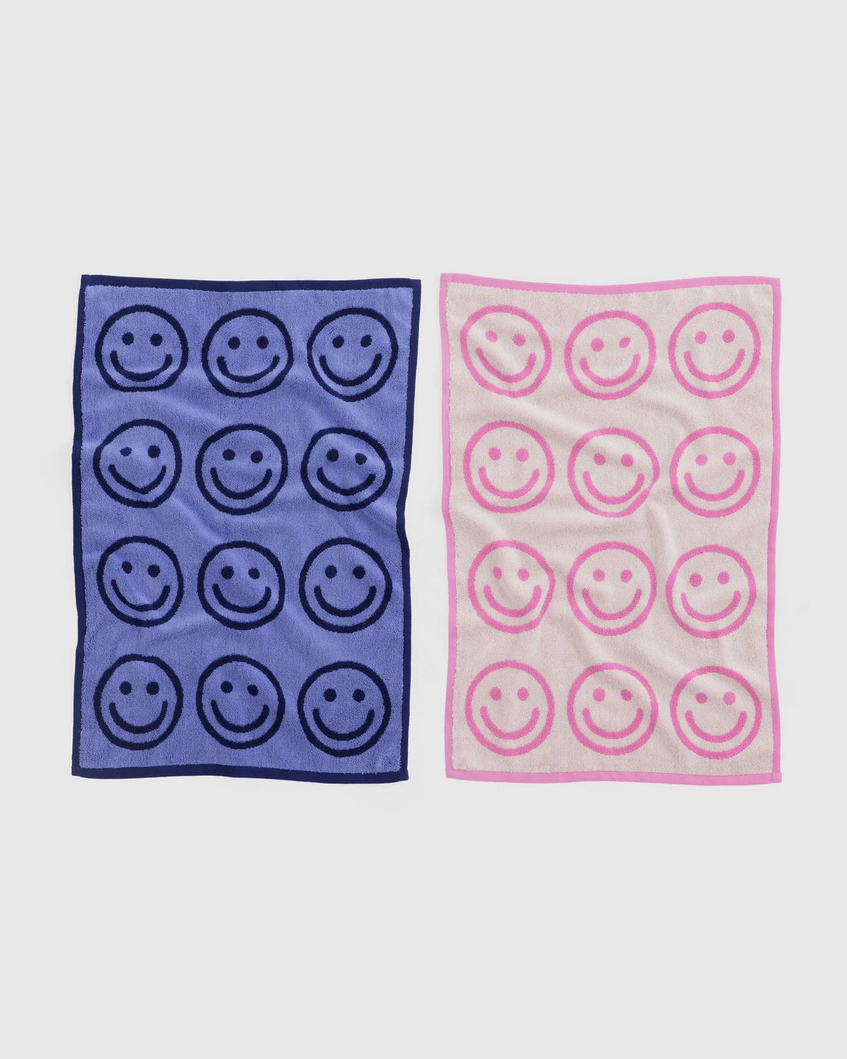 Hand Towel Set - Happy Pink Blue