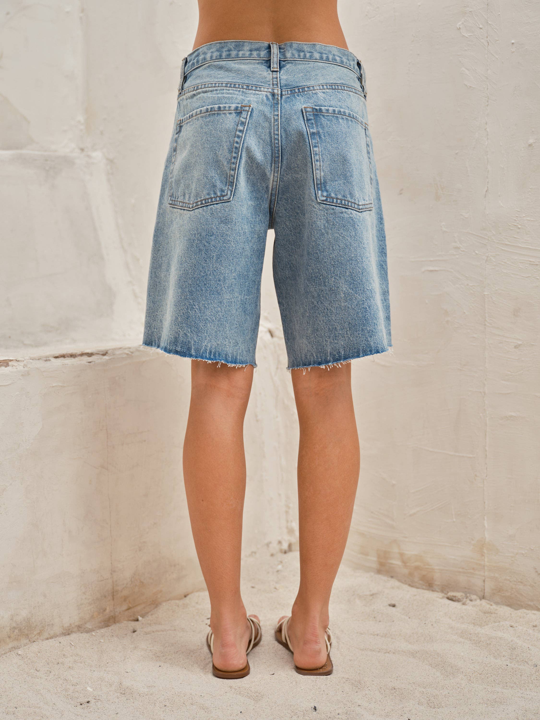 Bermuda Denim Shorts