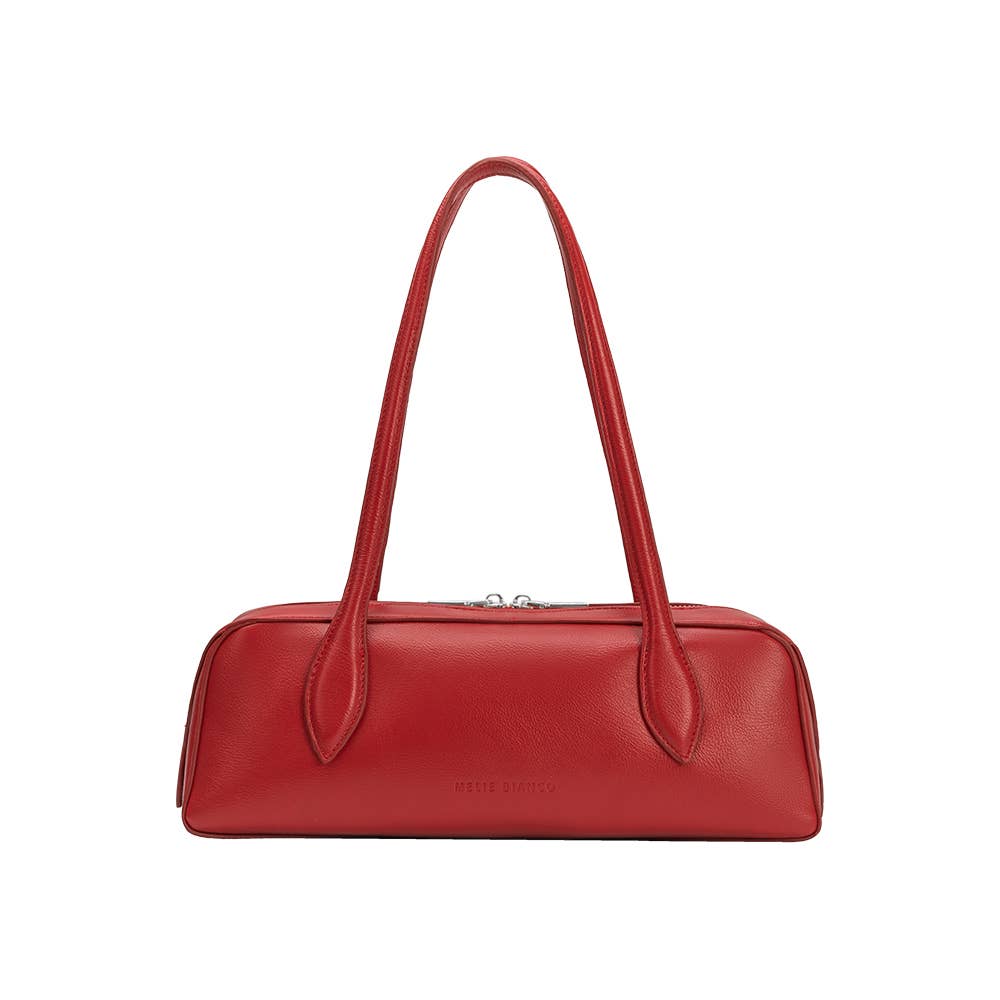 Serafina Red Recycled Vegan Shoulder Bag