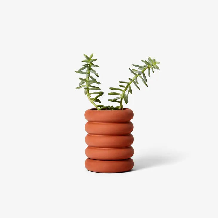Stacking Planter Mini Tall - Terracotta