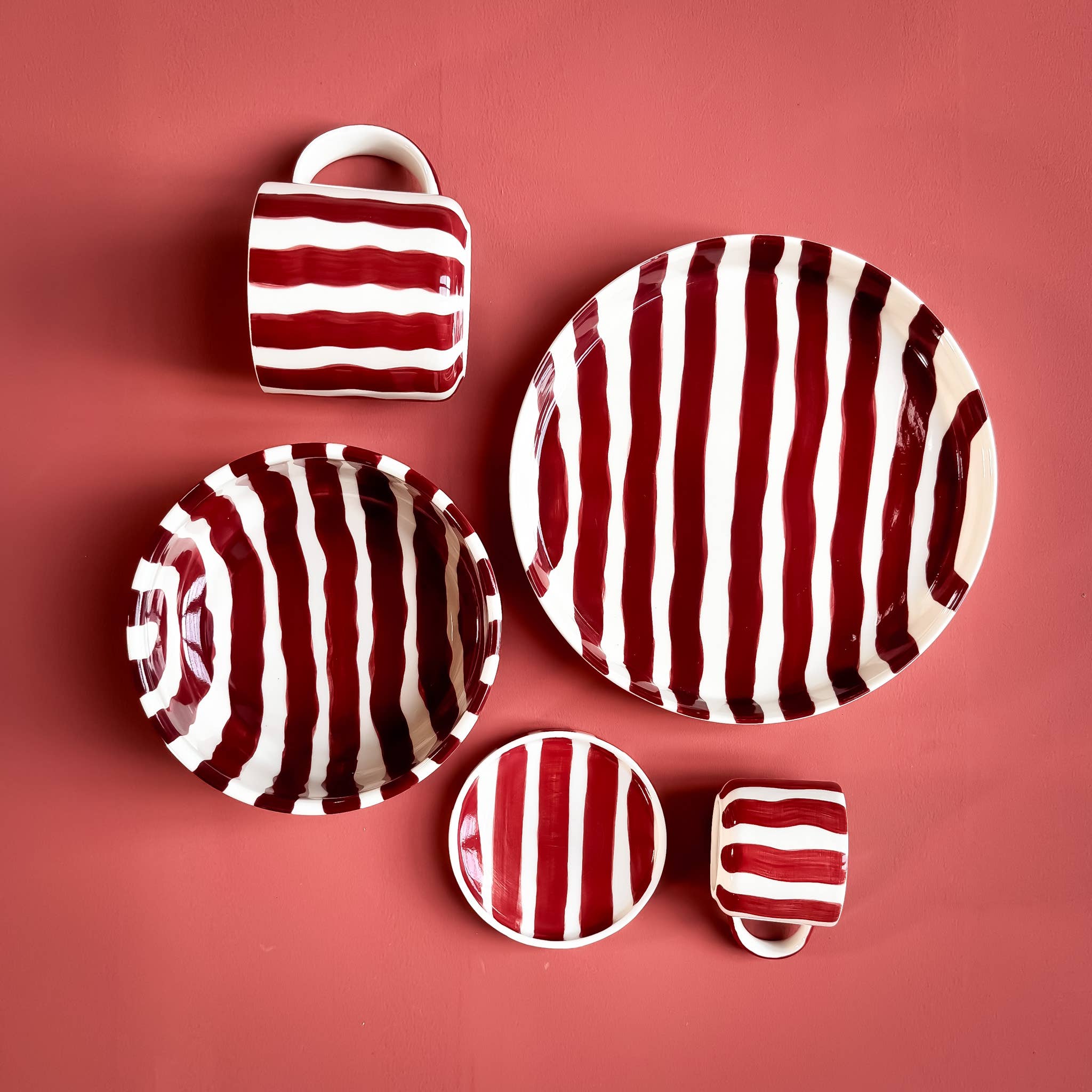 Mug Stripes - tramonto redÂ