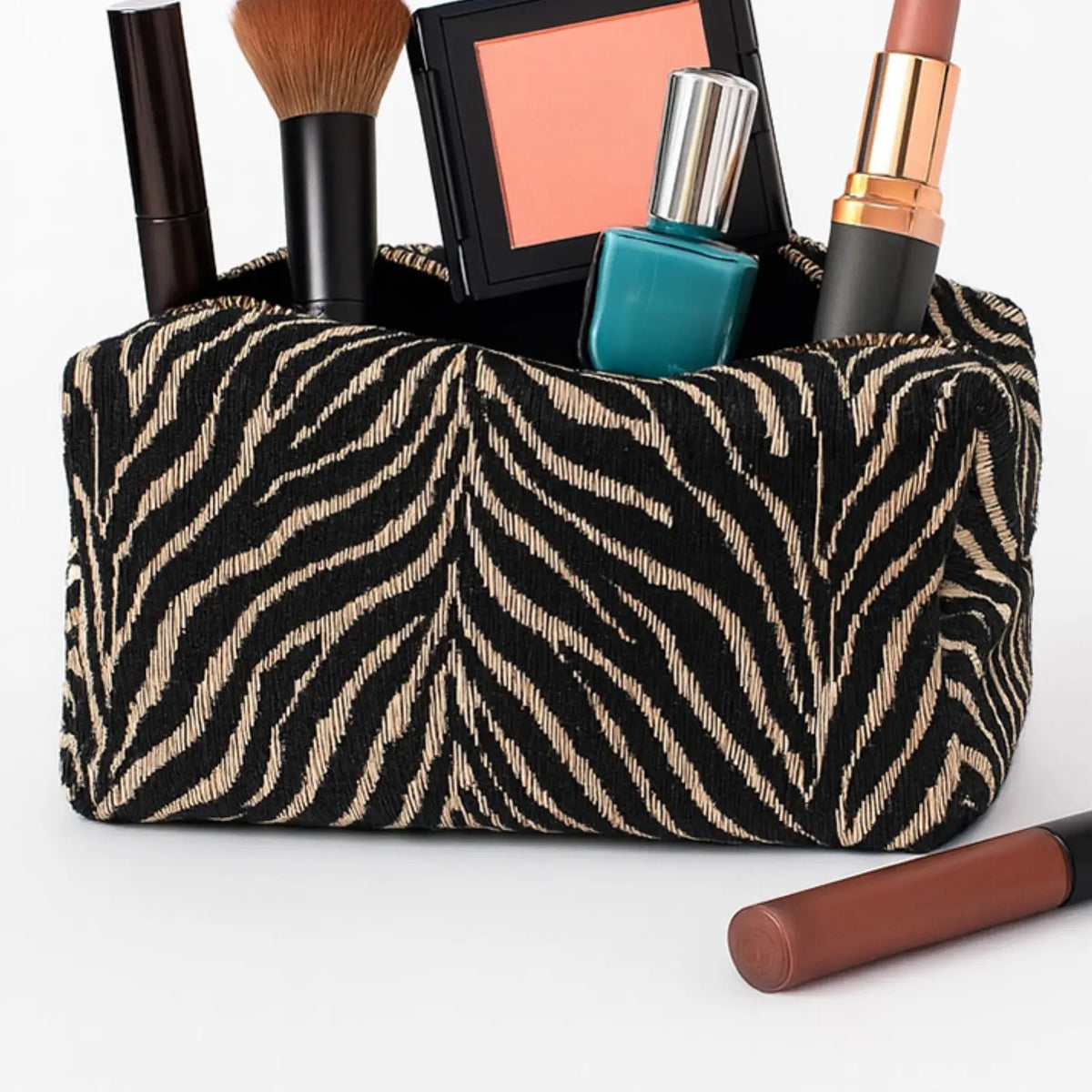 Zebrini Cosmetic & Travel Organizer Pouch