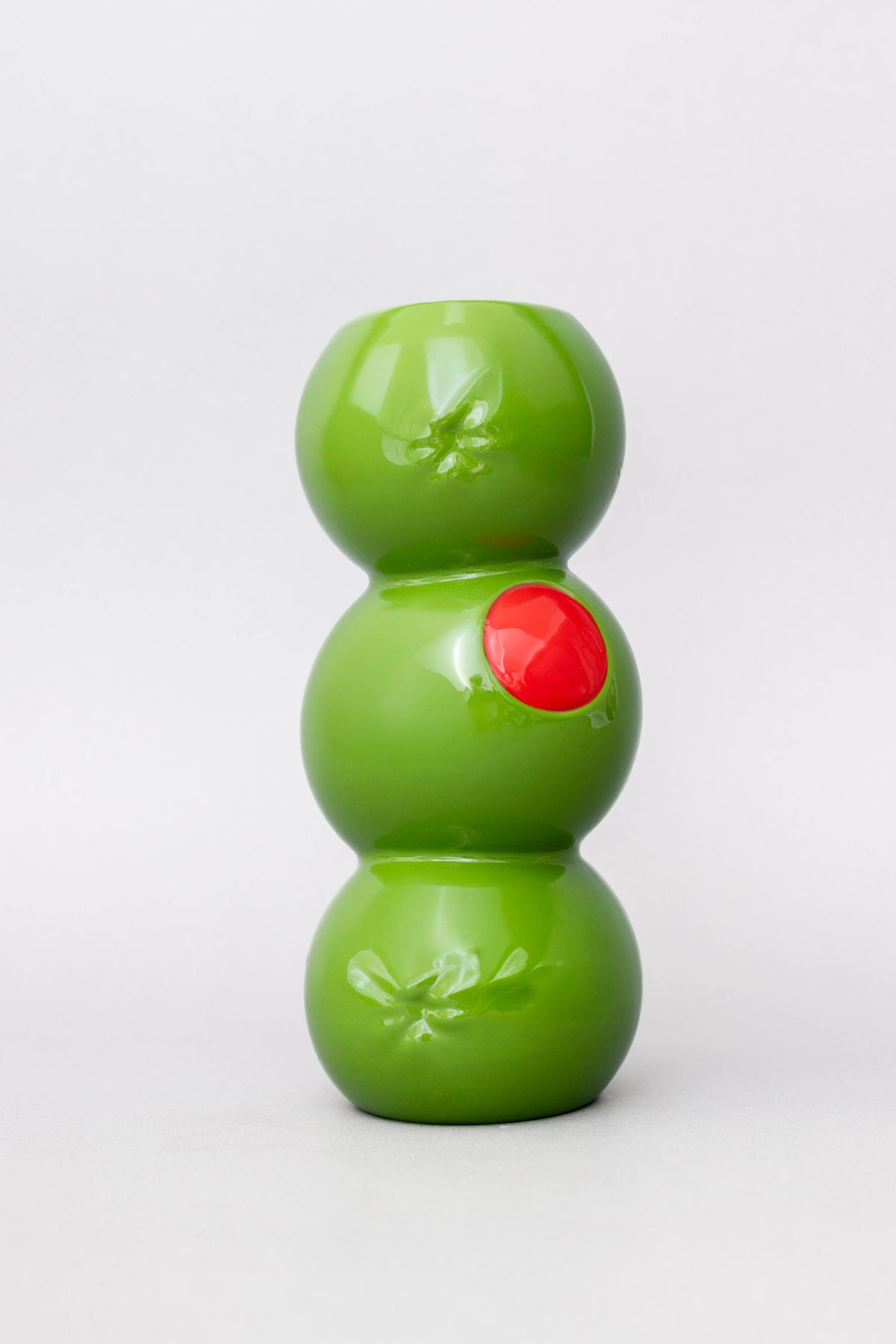 Olive Ceramic Vase