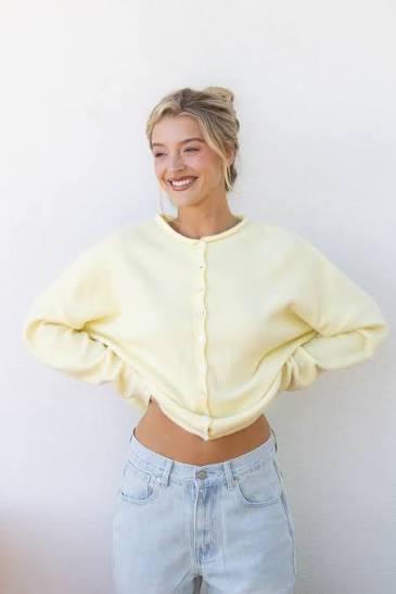 Piper Cardigan - Butter