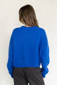 Alyssa Cardigan - Royal Blue