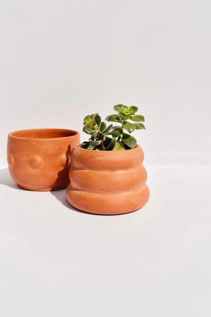 Stacked Terracotta Planter