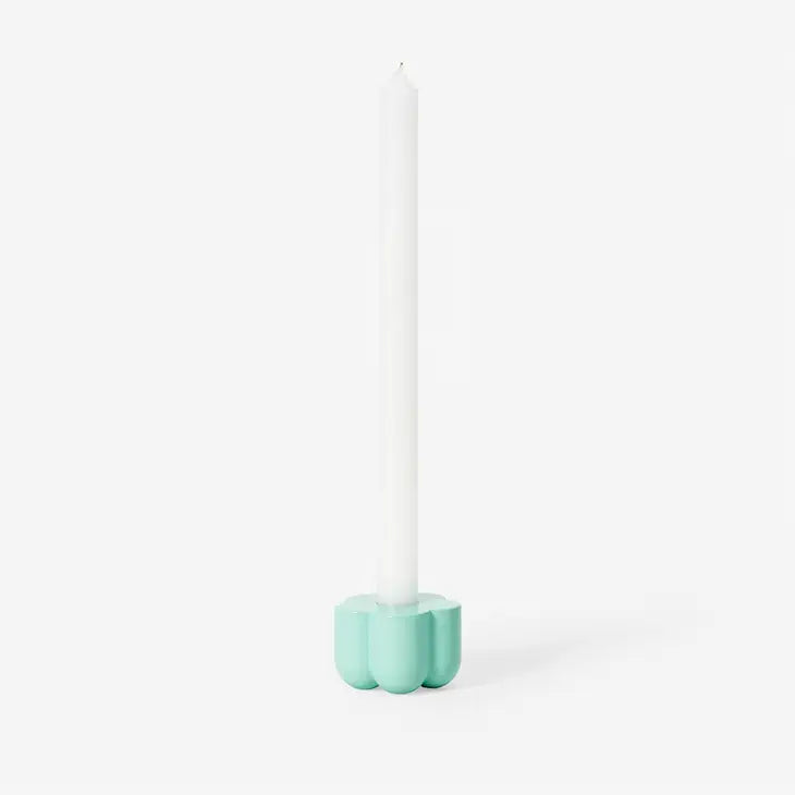 Poppy Incense/Candle Holder - Blue
