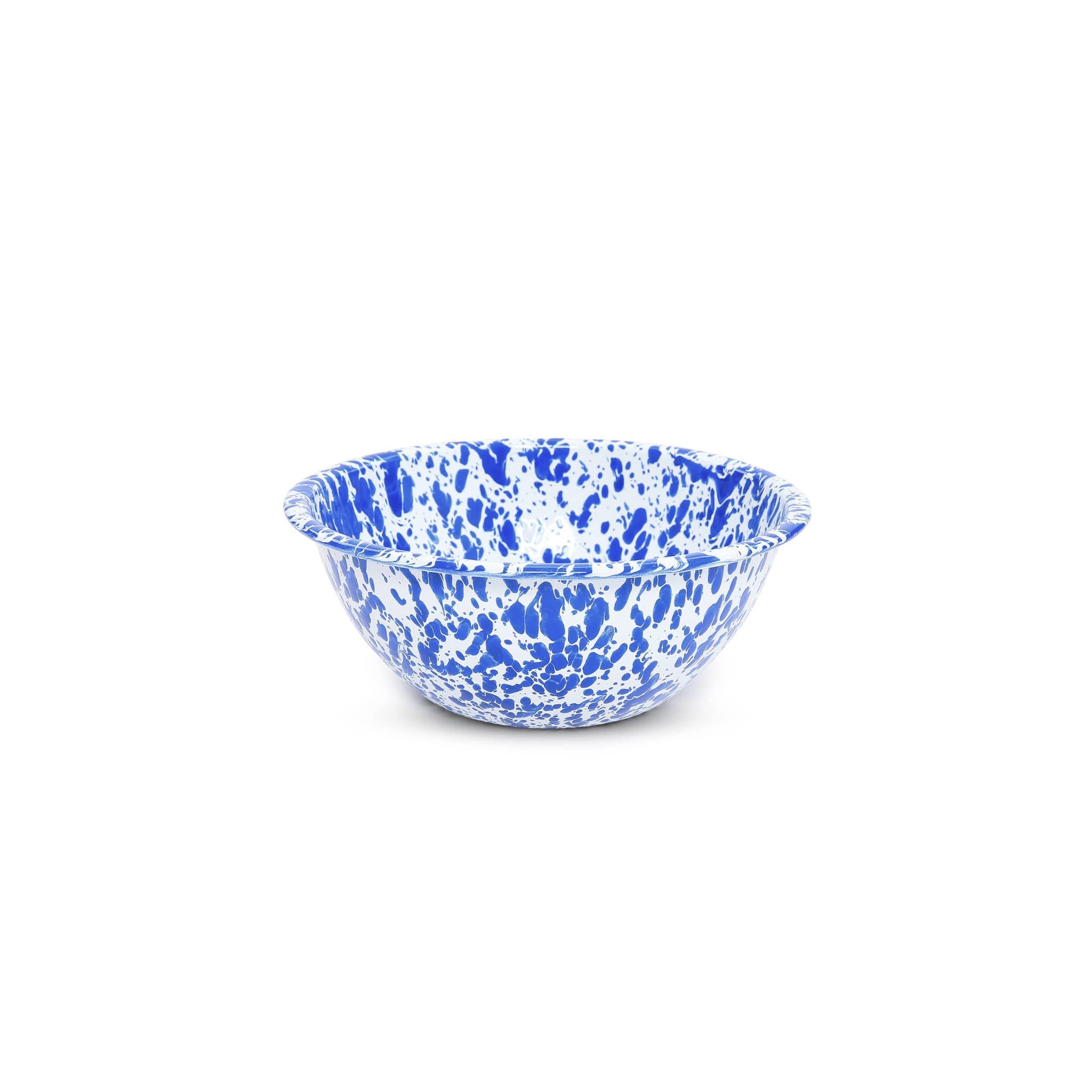 Splatter Enamelware Small Serving Bowl