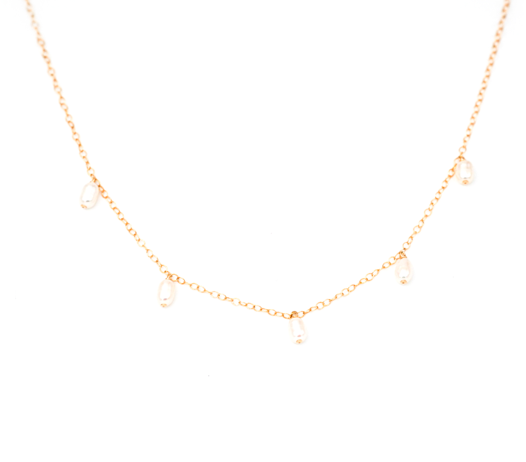 Five Pearl Necklace - Downerss