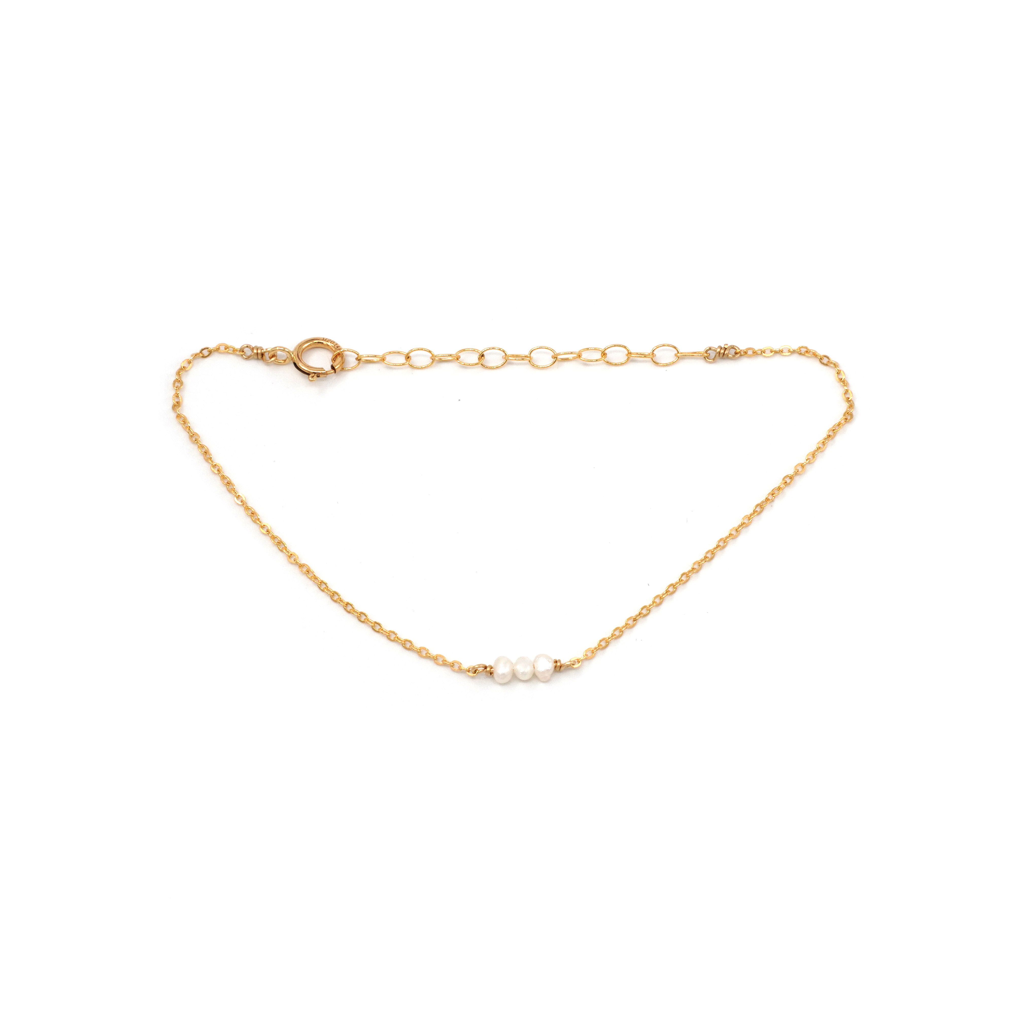 May Martin - Three Pearl Bracelet