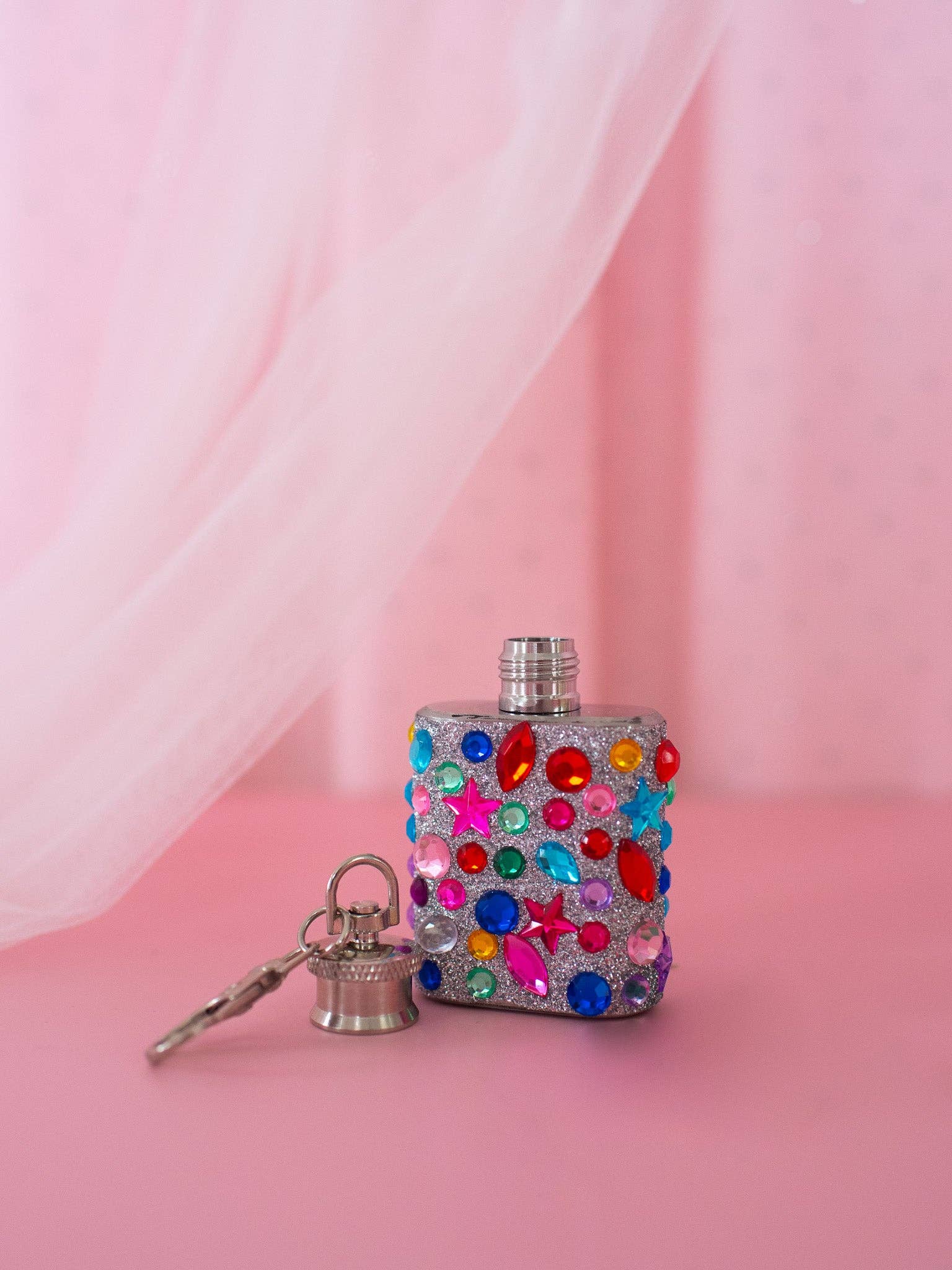 Pretty Pretty Princess Mini Flask Keychain 
