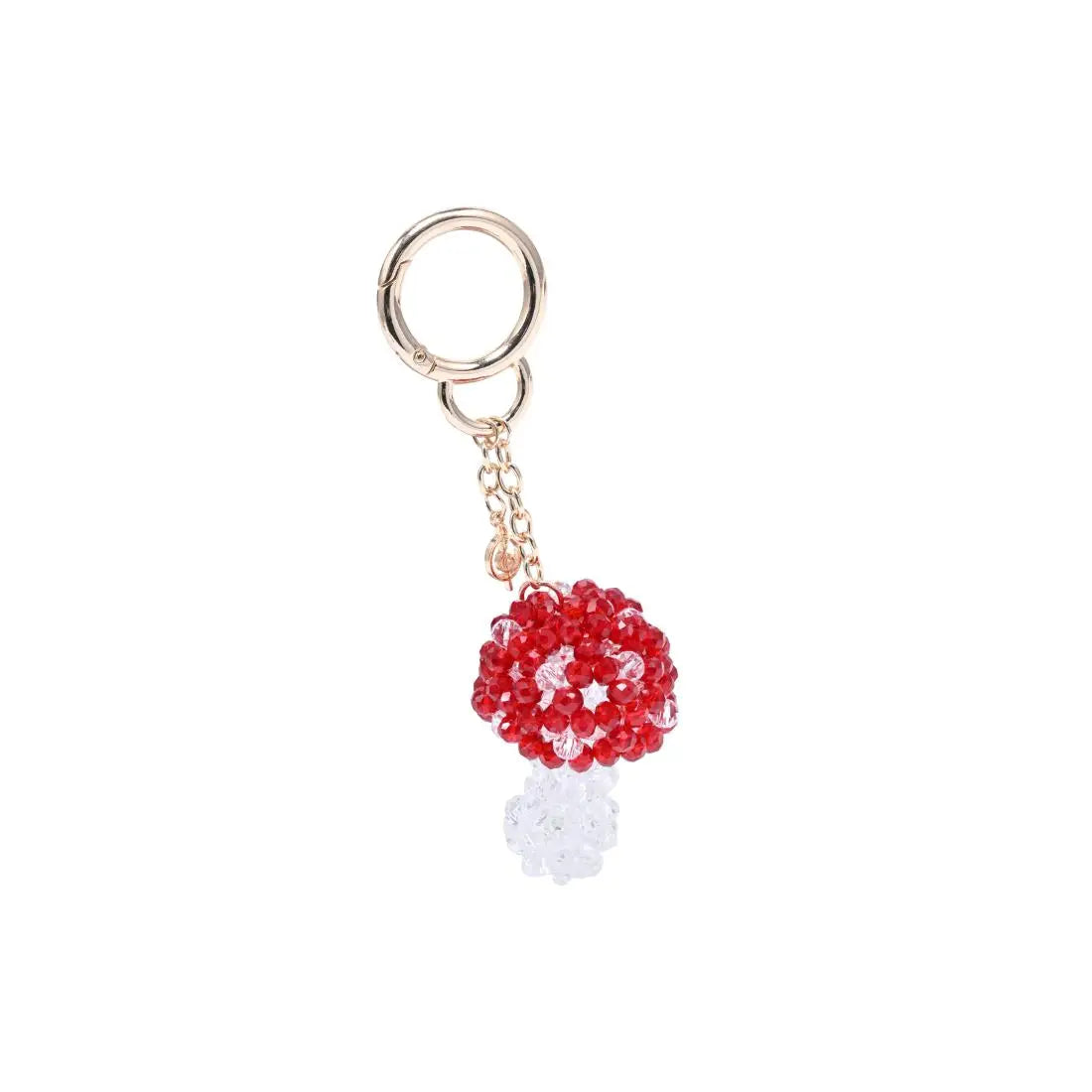 Mushroom Keychain Charm