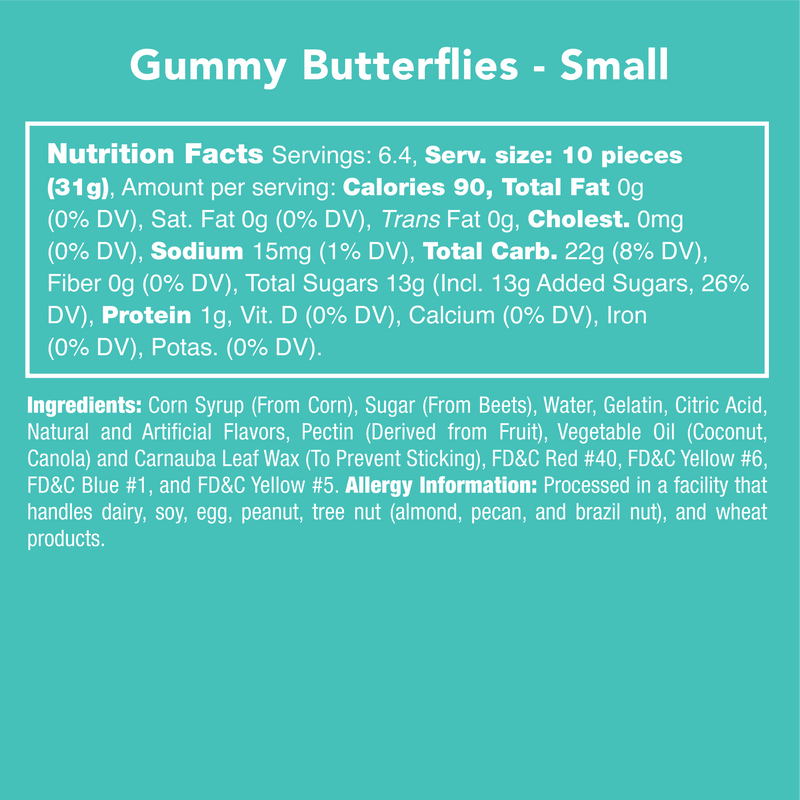 Candy Club - Gummy Butterflies Candy
