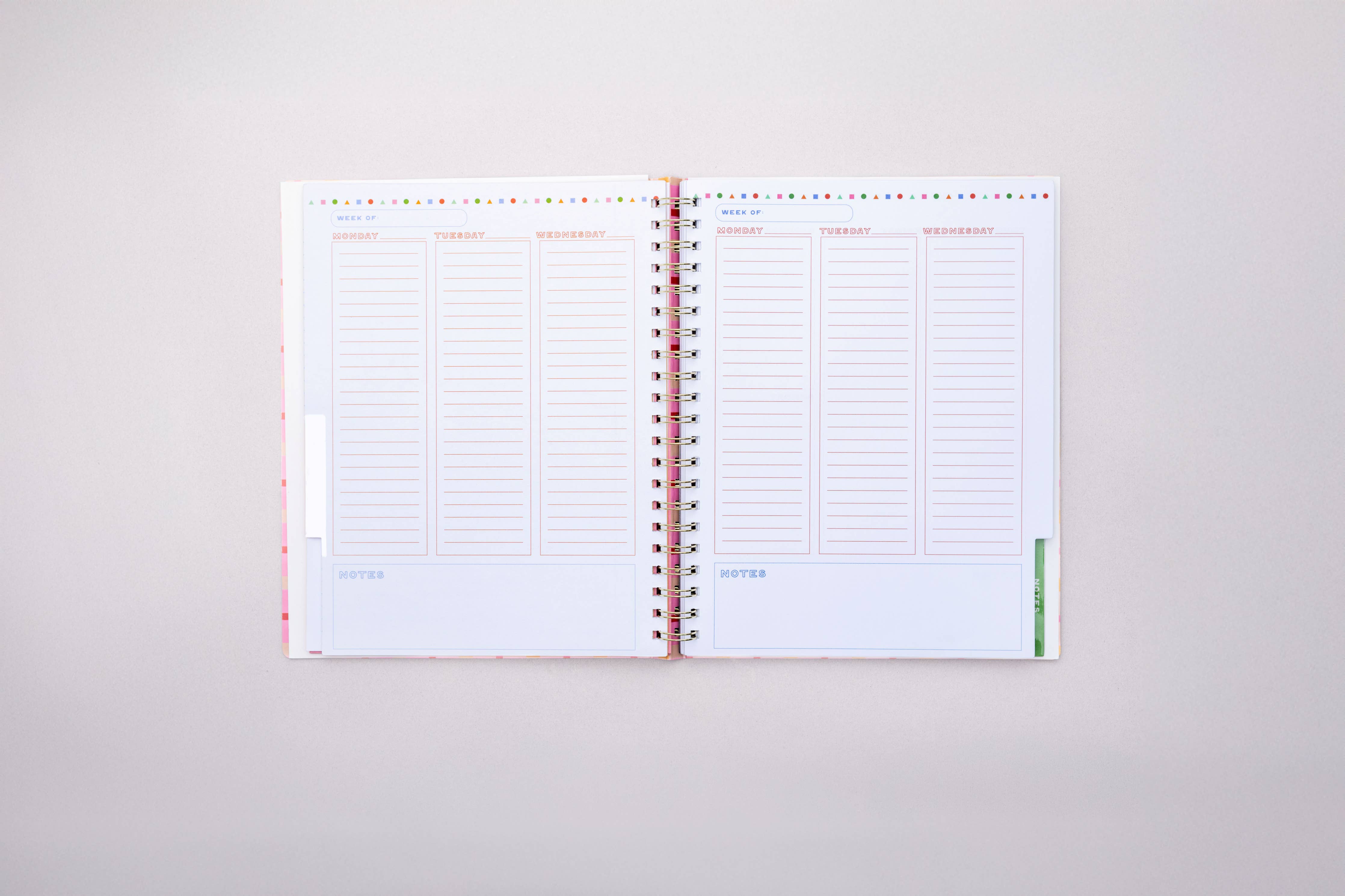 Weekly Undated Planner, Ready for Anything
