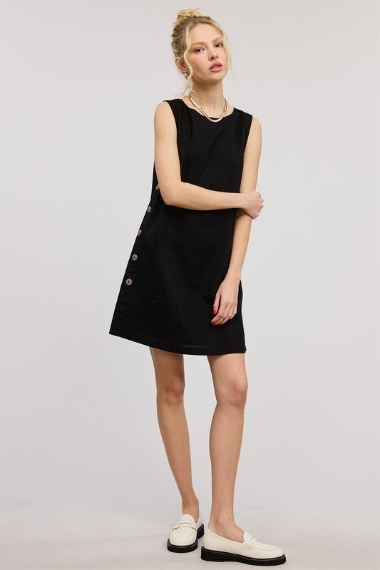 Sleeveless Shift Dress