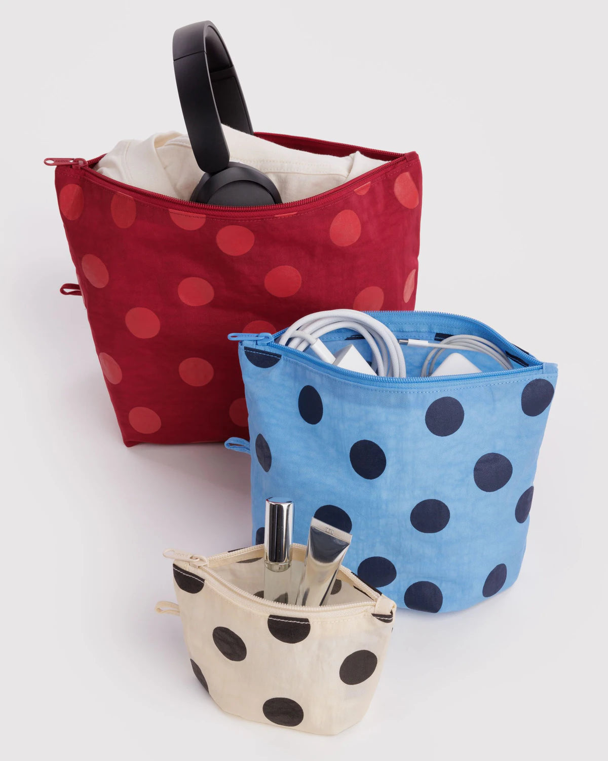 GO Pouch Set - Polka Dot Mix