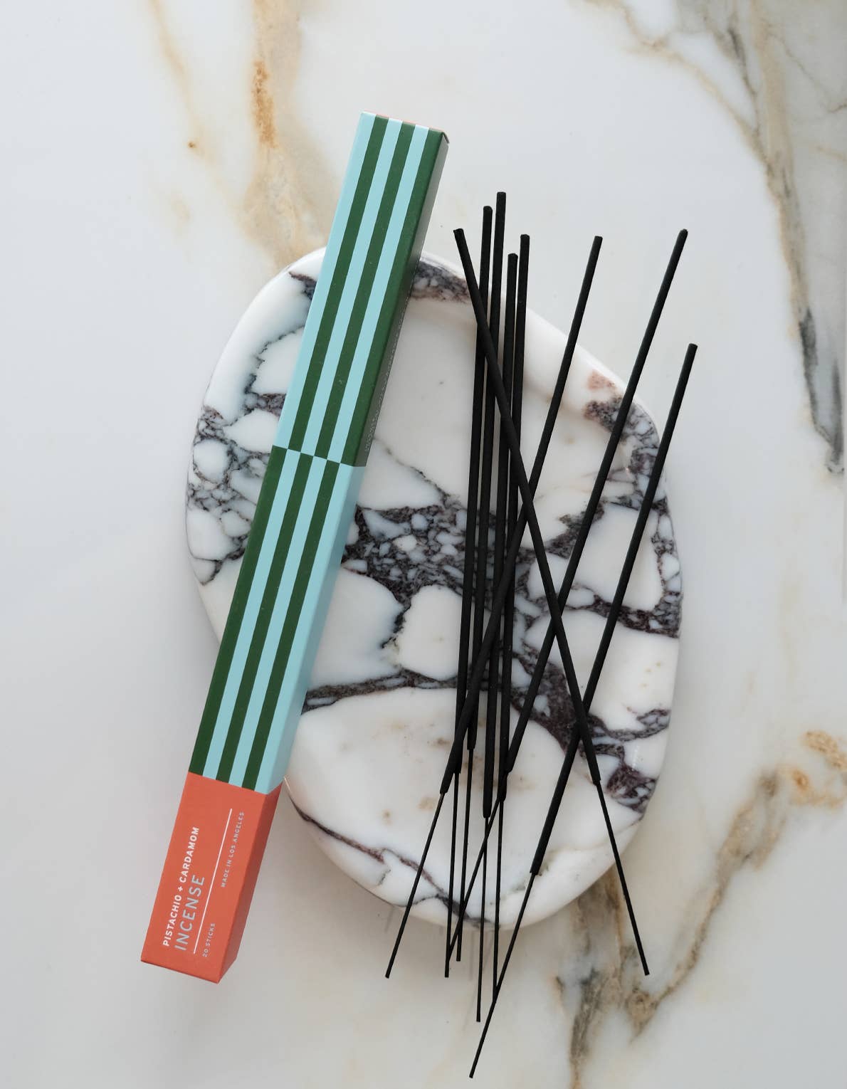 Pistachio + Cardamom Incense