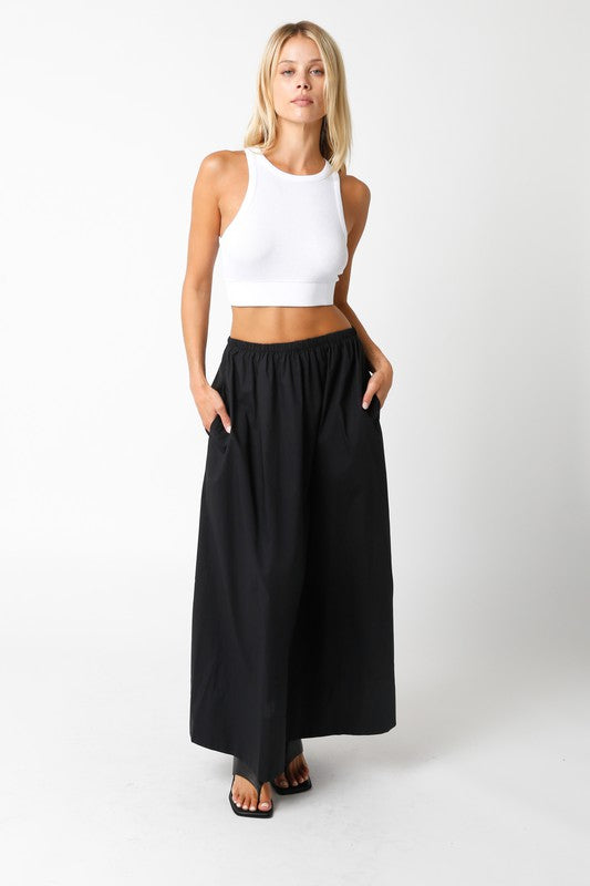 Jeany Maxi Skirt - Black