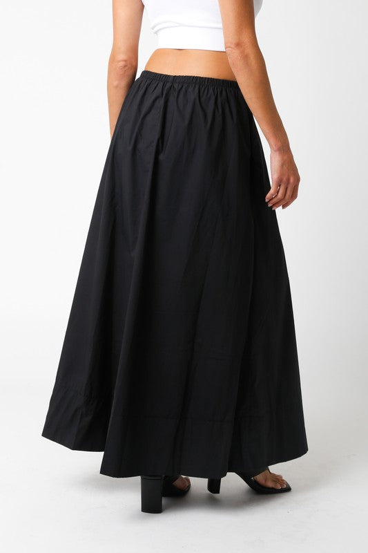 Jeany Maxi Skirt - Black