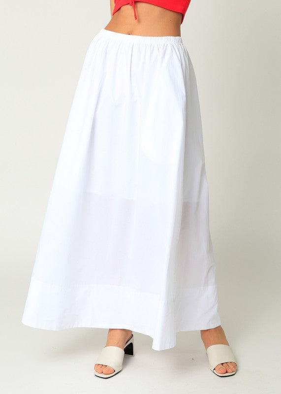 Jeany Maxi Skirt - White