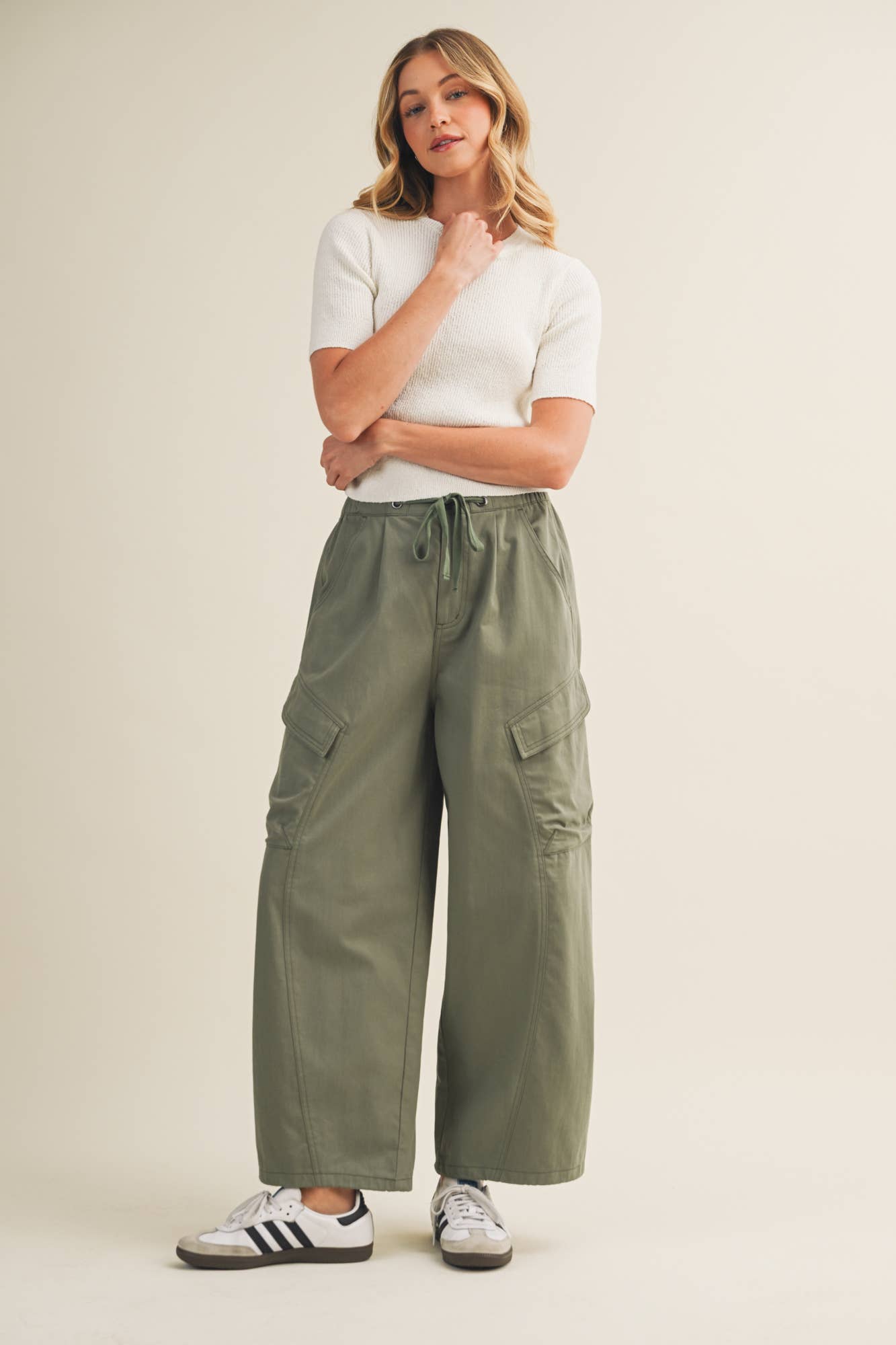 Voluminous Cargo Trousers