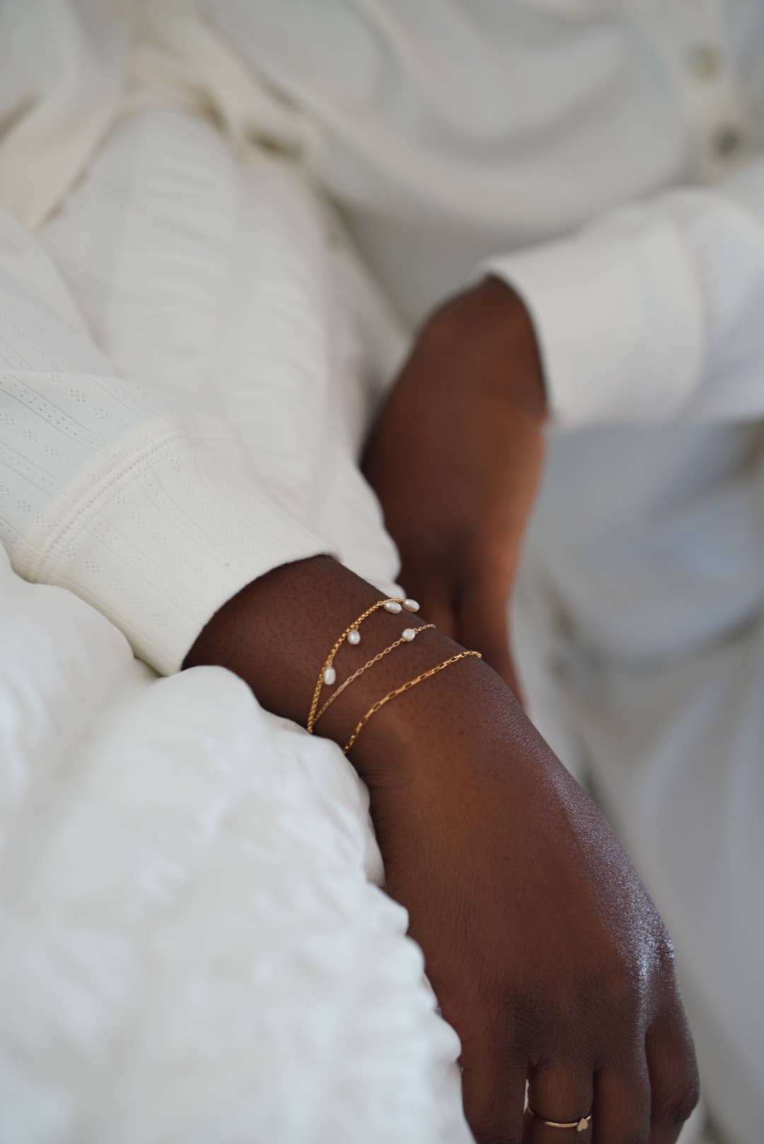 May Martin - Poppy Pearl Bracelet - Downerss