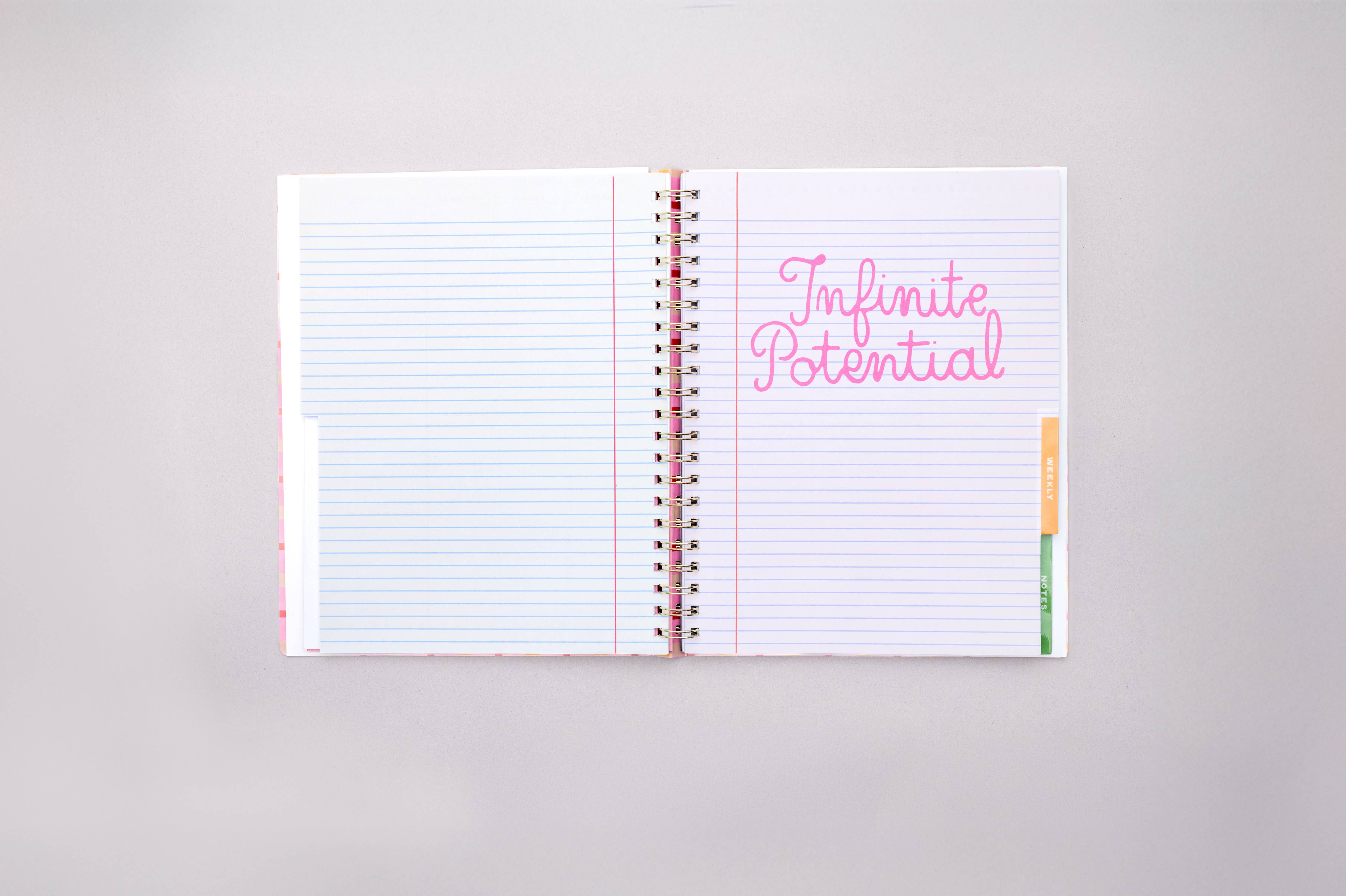 Weekly Undated Planner, Ready for Anything
