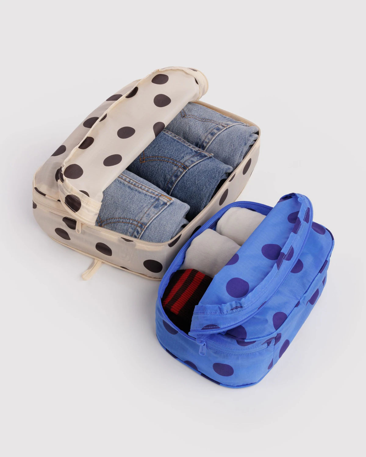 Large Packing Cube Set - Polka Dot Mix