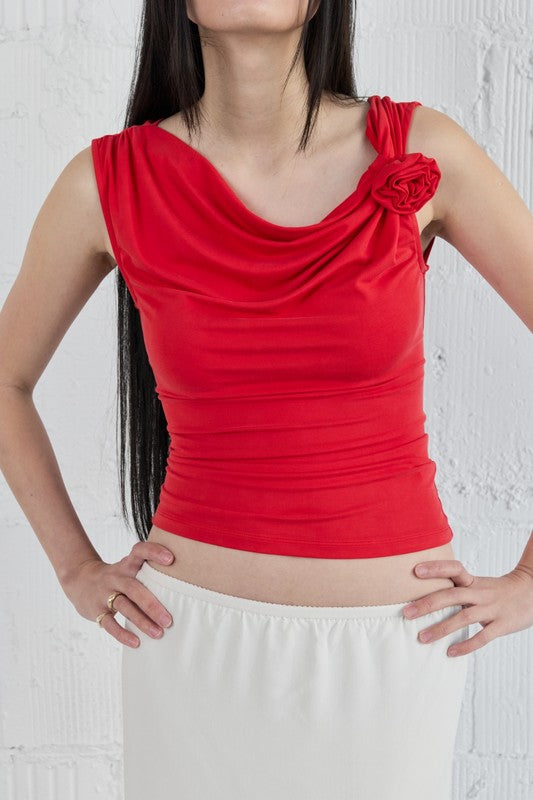 Rosette Kacey Top - Red