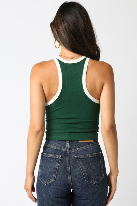 Hana Top - Forest Green