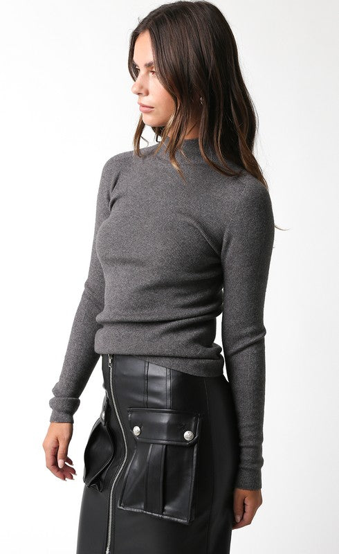 Carli Top - Grey 