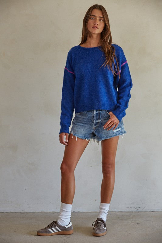 All Set Pullover - Blue