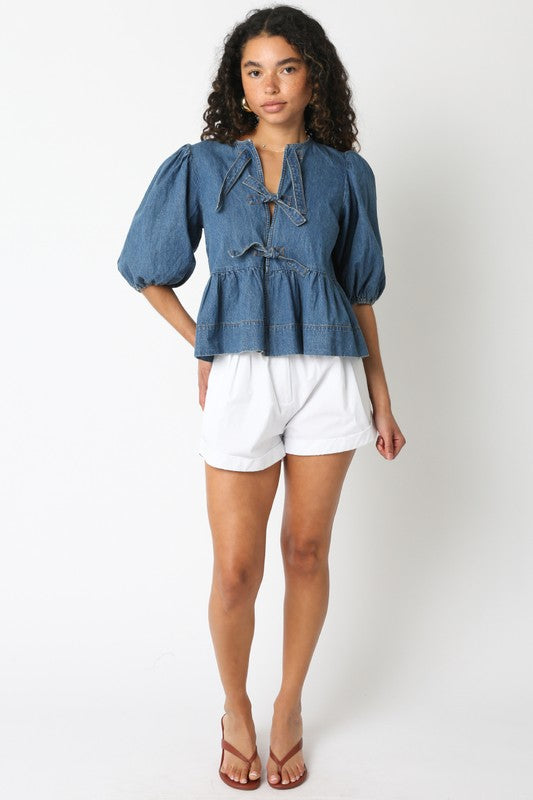 Elora Denim Shirt