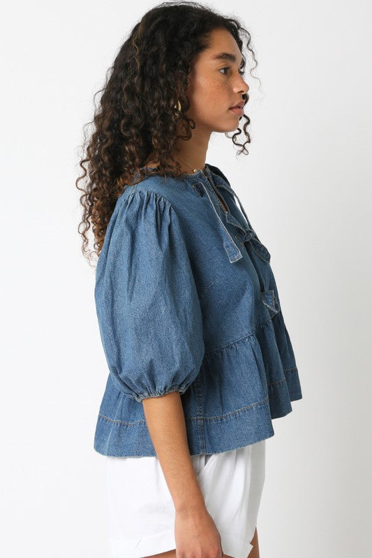 Elora Denim Shirt