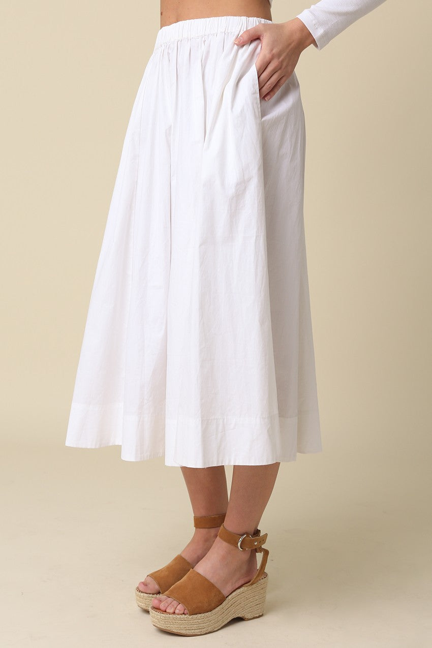 Sasha Gathered Maxi Skirt