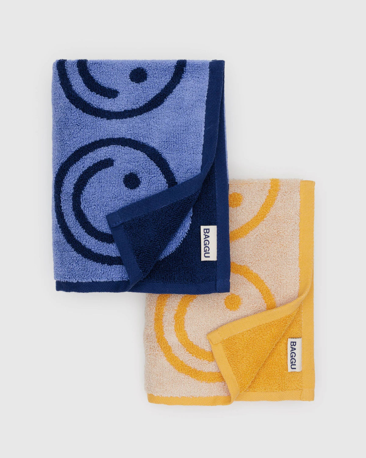 Hand Towel Set - Happy Blue Marigold