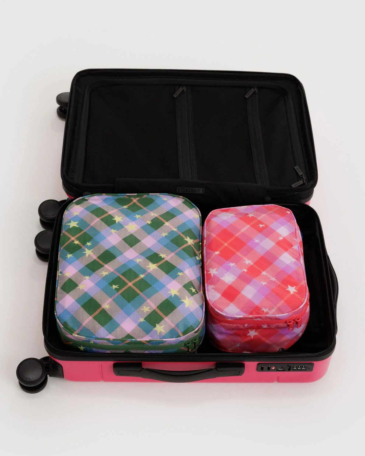 Large Packing Cube Set - Star Plaid