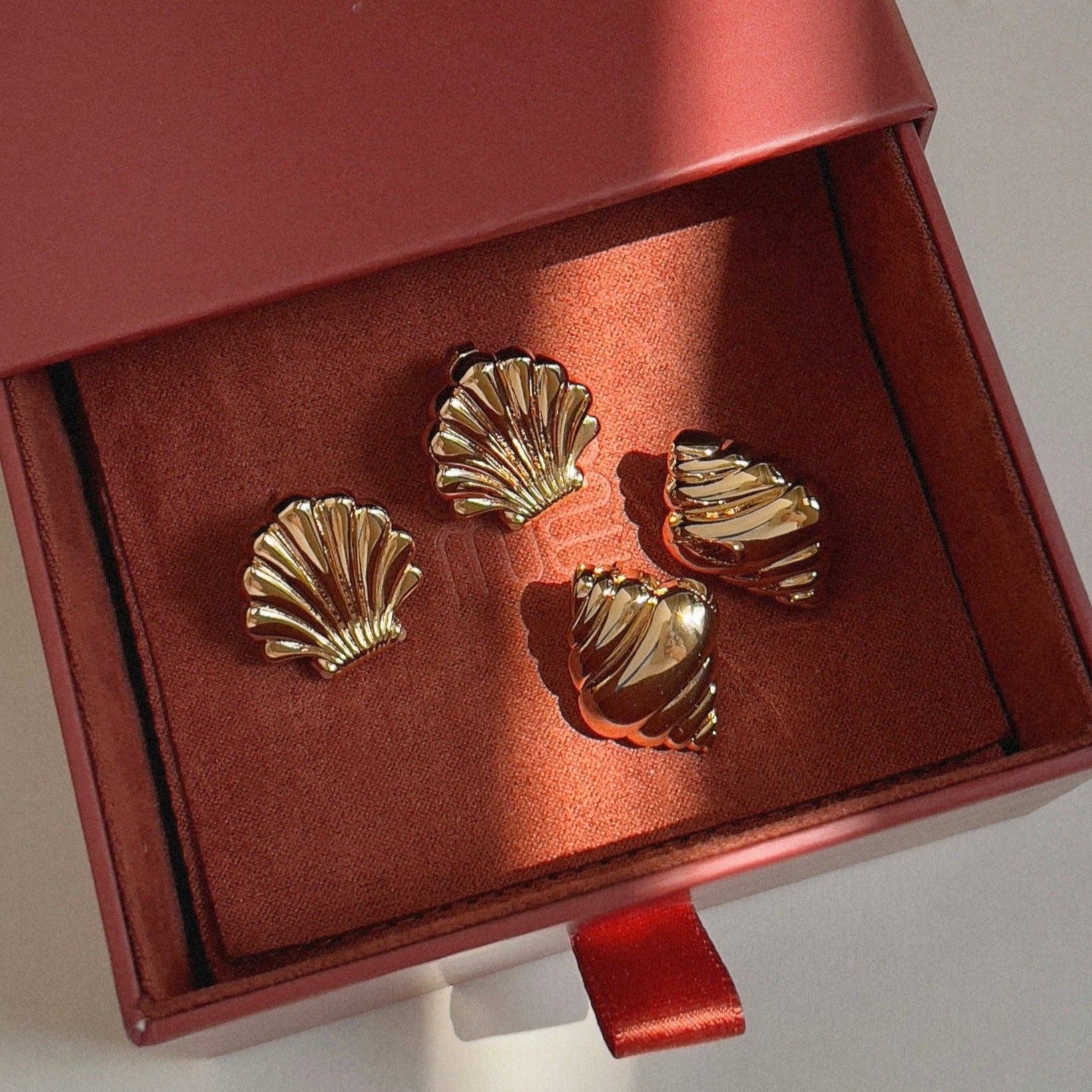 Bliss Shell Statement Studs