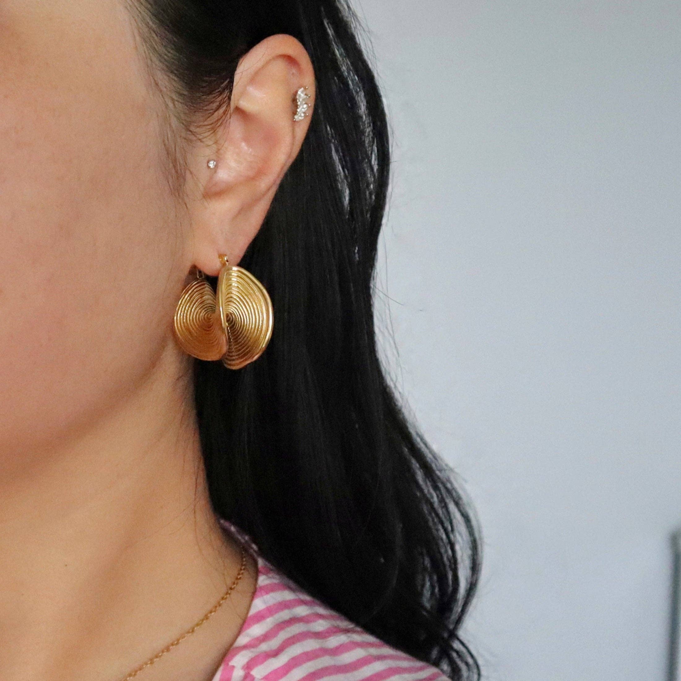 Devon Folded Hoops
