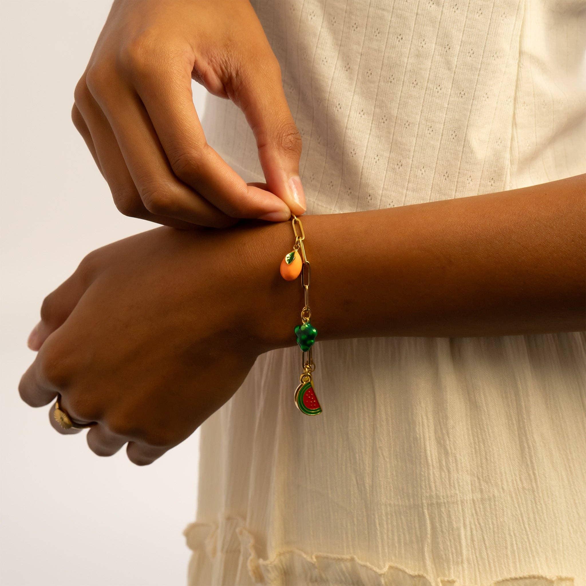 Fruit Charm Bracelet