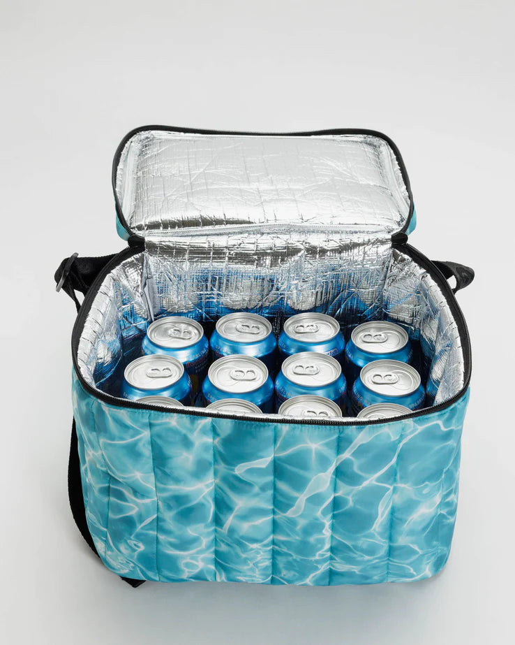 Puffy Cooler Bag - Pool