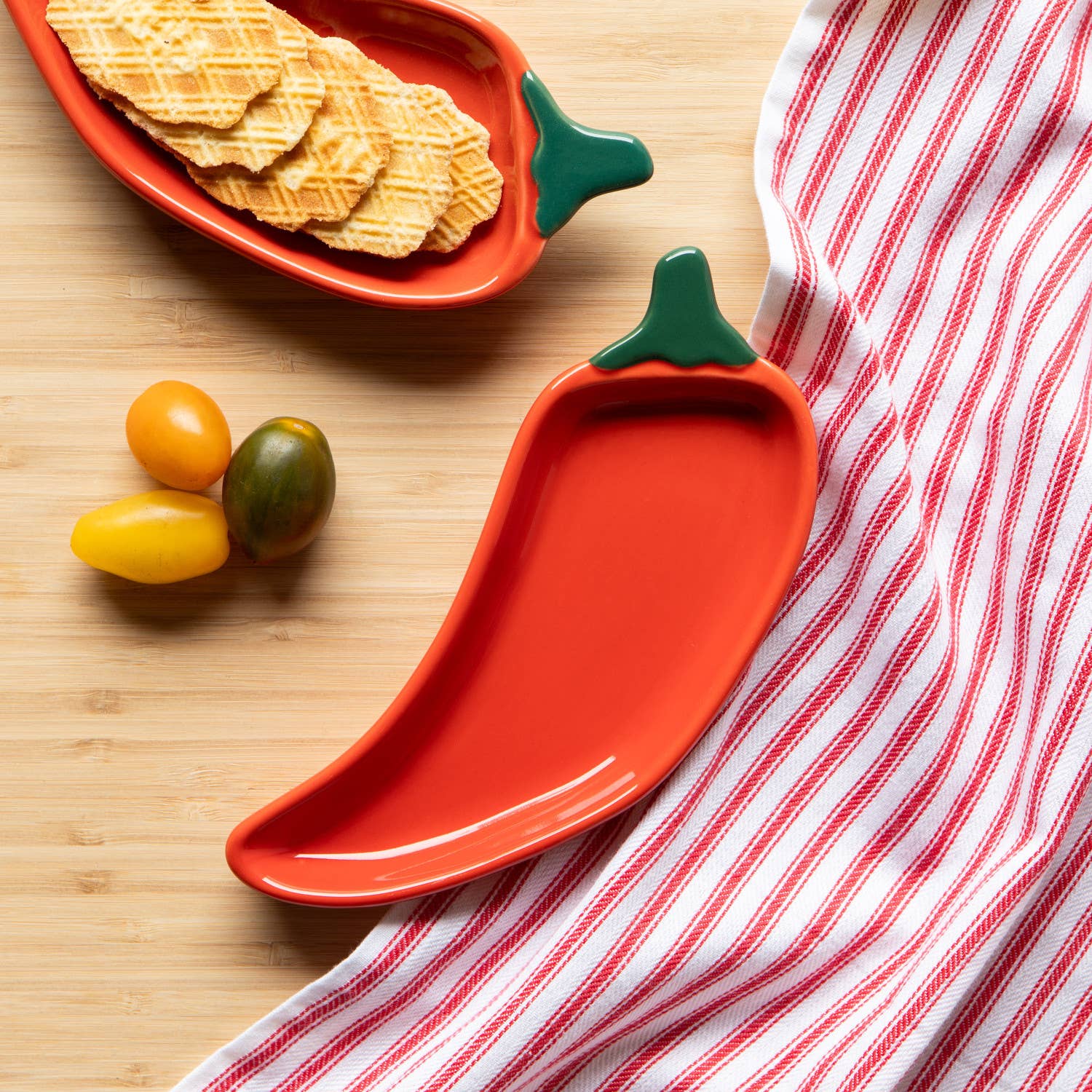 Chili Peppers Shaped Dish