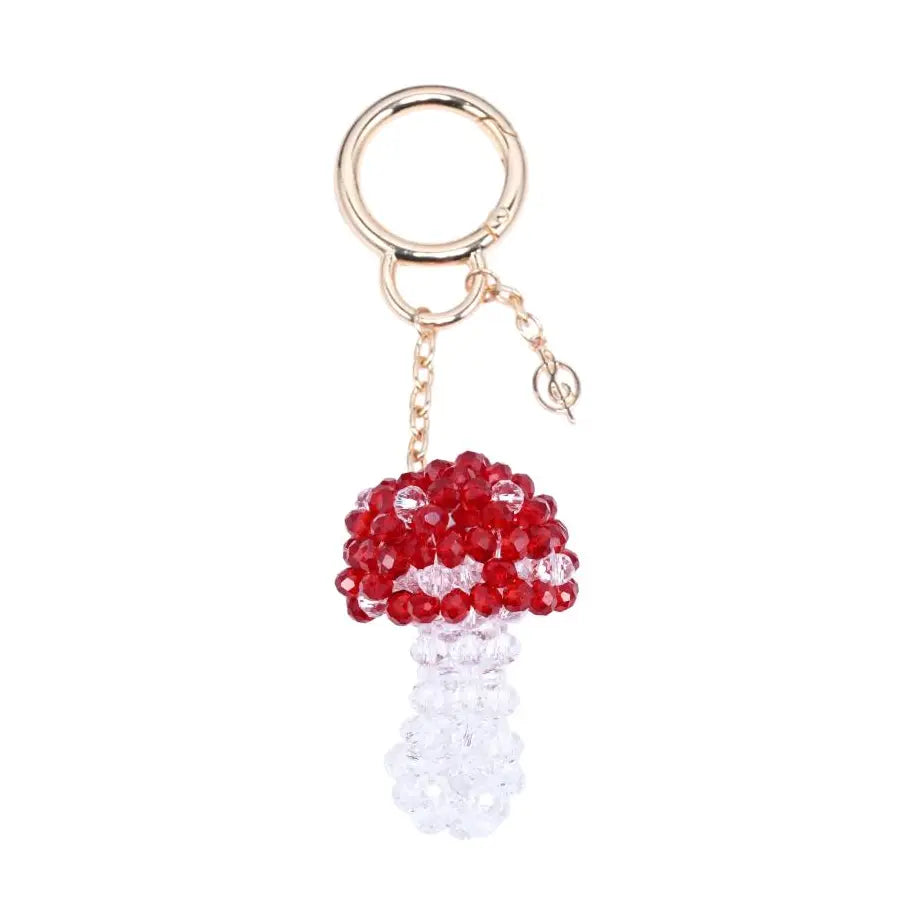 Mushroom Keychain Charm
