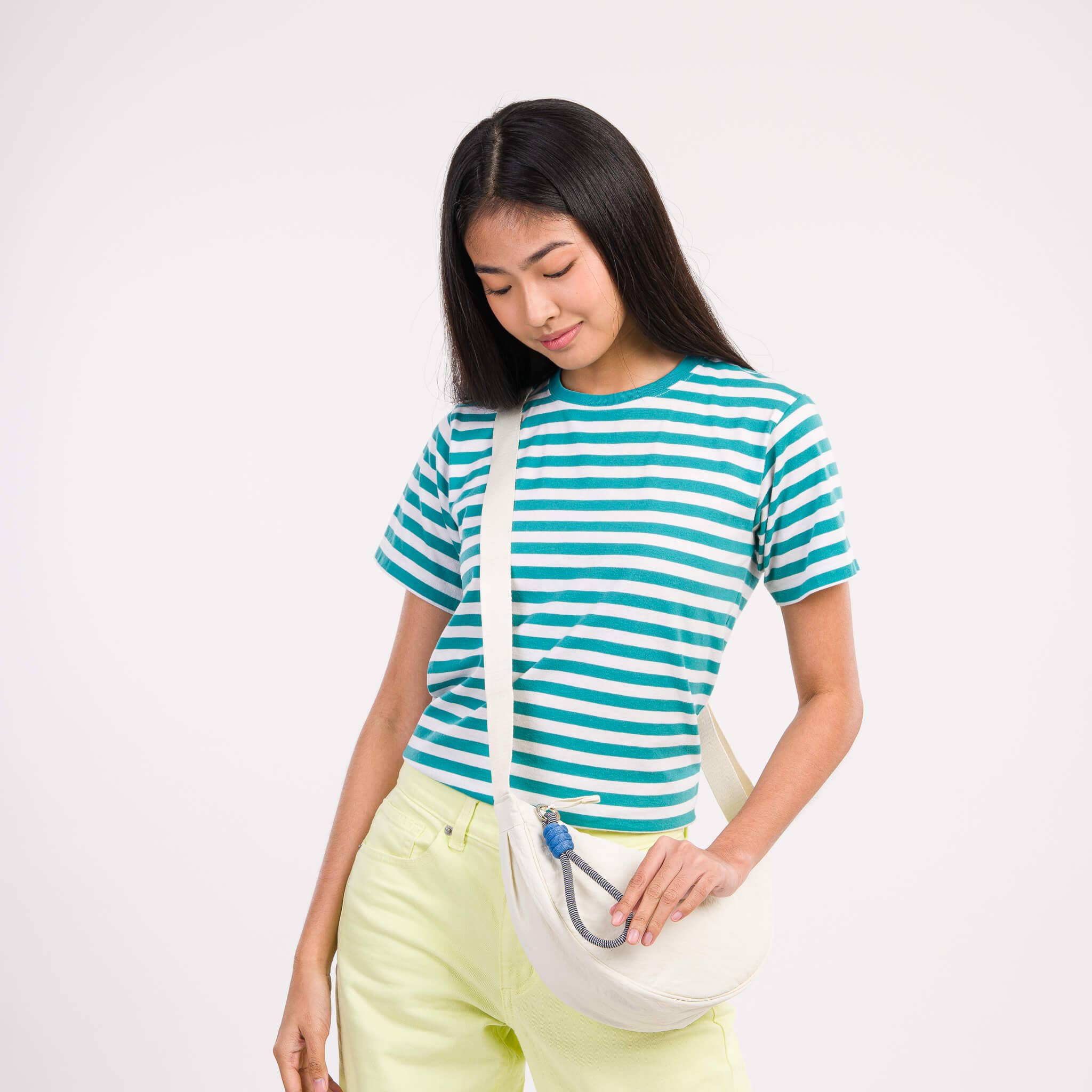 Colorblock Loop Keychain