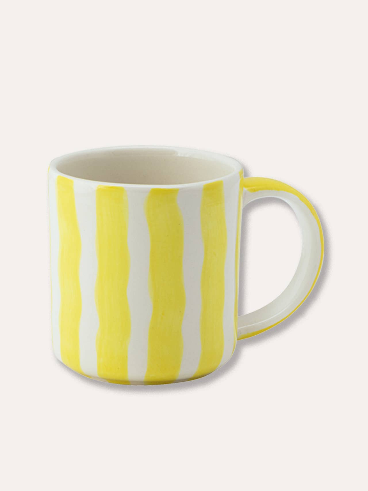 Mug Stripes - beach yellow 