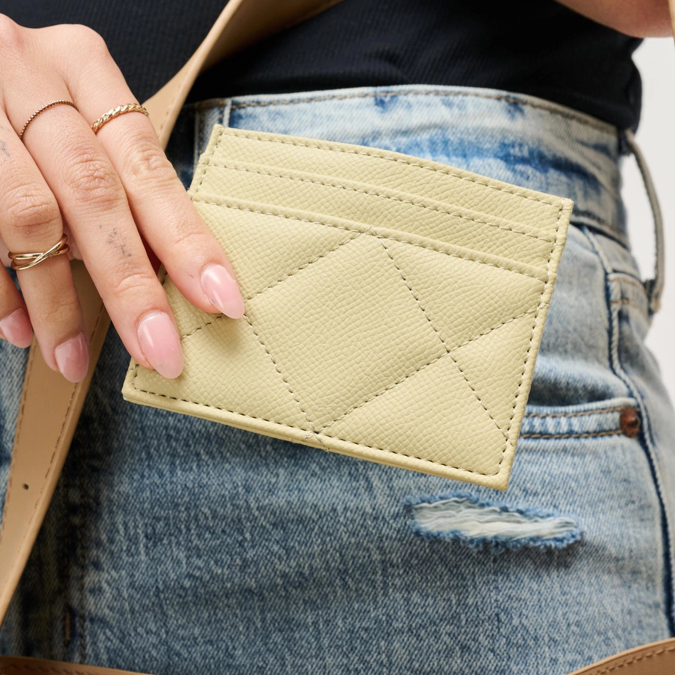 Lainey Card Holder - Butter