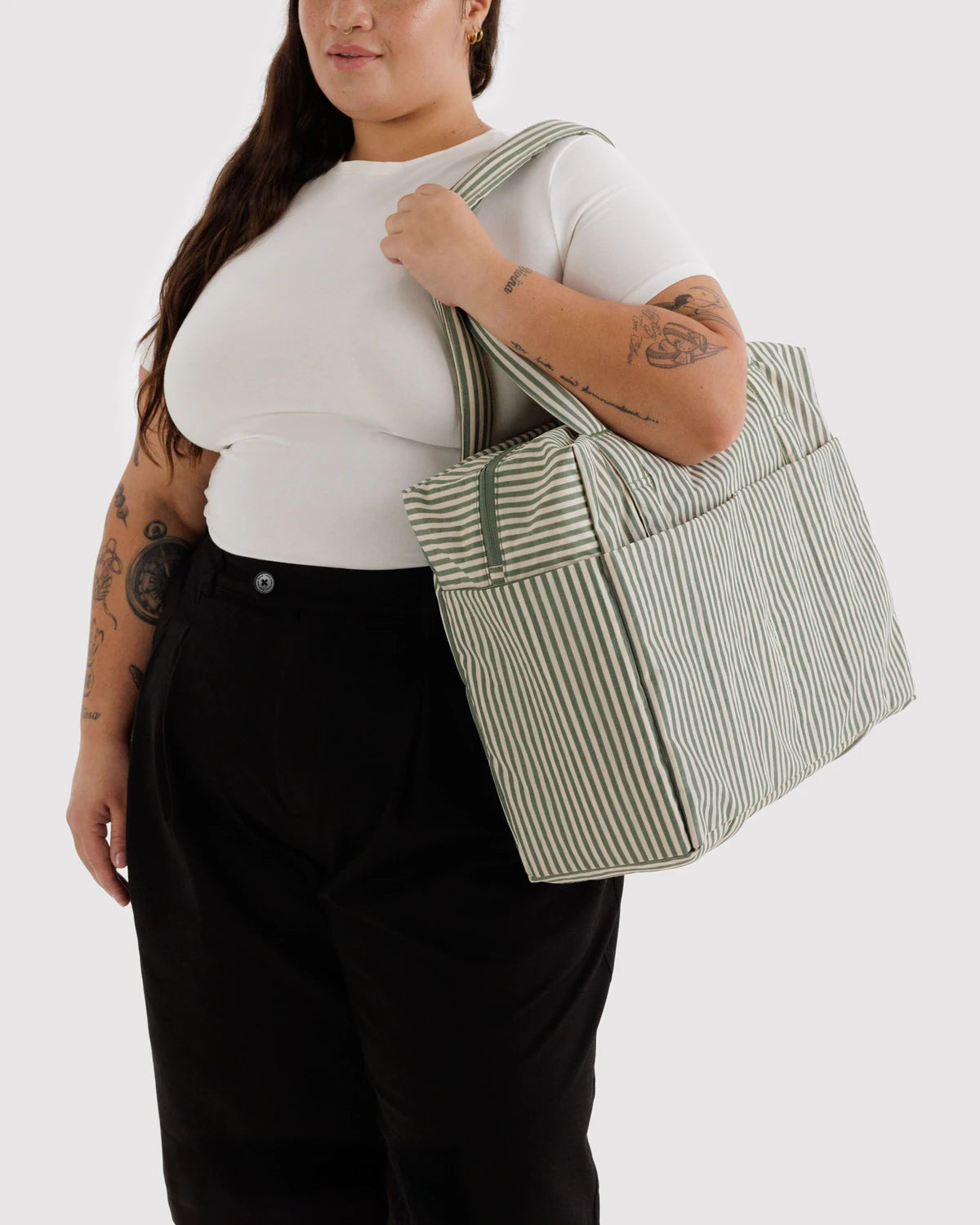 Cloud Carry-On - Sage Stripe